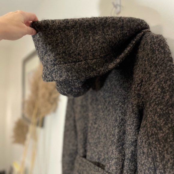 Vera Moda VMMunich Loop Wool Jacket with reversible faux leather belt - Picture 10 of 11